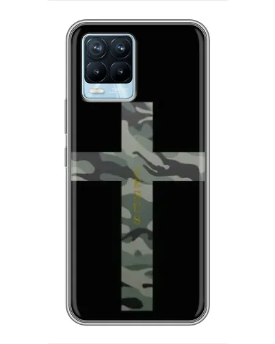 Чохол для Realme 8 з картинкою «Мілітарі Хрест»