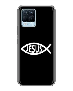 Чохол для Realme 8 з картинкою «Класичний Jesus»