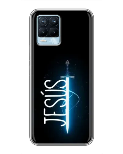 Чохол для Realme 8 з картинкою «Меч Духа Jesus»