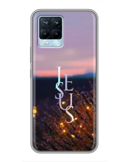 Чехол для Realme 8 с картинкой «Свет Божий ночью»