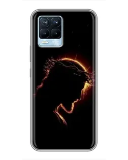 Чехол для Realme 8 с картинкой «Терновый венец»