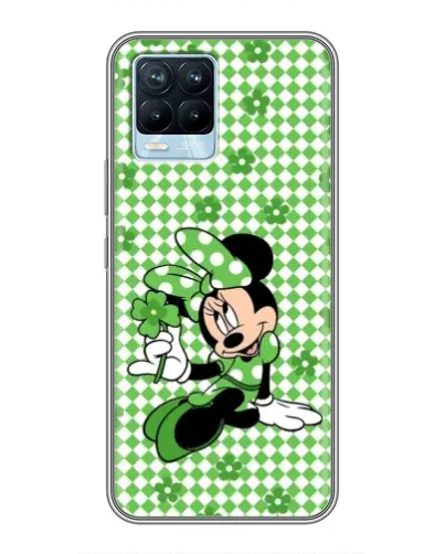 Чехол для Realme 8 с картинкой «Mickey в клетку»