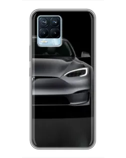 Чохол для Realme 8 з картинкою «Tesla Model S Look» Чохол для Realme 8 з картинкою «Tesla Model S Look»