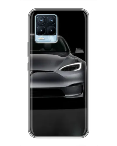 Чохол для Realme 8 з картинкою «Tesla Model S Look»
