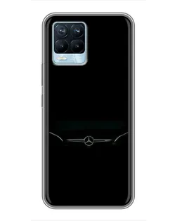 Чехол для Realme 8 с картинкой «Mercedes Stealth Look»