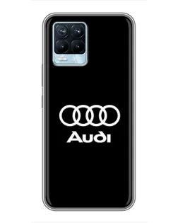 Чохол для Realme 8 з картинкою «Класичне лого Audi»