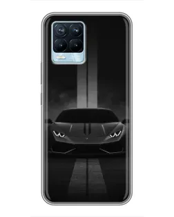 Чохол для Realme 8 з картинкою «Lamborghini симетрія доріг» Чохол для Realme 8 з картинкою «Lamborghini симетрія доріг»