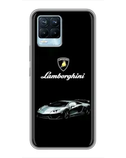 Чохол для Realme 8 з картинкою «Логотип Lamborghini класика» Чохол для Realme 8 з картинкою «Логотип Lamborghini класика»