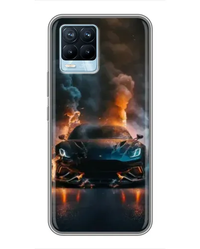 Чохол для Realme 8 з картинкою «Lamborghini димна естетика» Чохол для Realme 8 з картинкою «Lamborghini димна естетика»