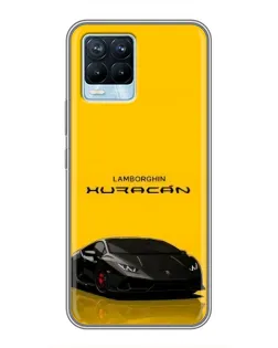 Чохол для Realme 8 з картинкою «Lamborghini Huracan чорний» Чохол для Realme 8 з картинкою «Lamborghini Huracan чорний»
