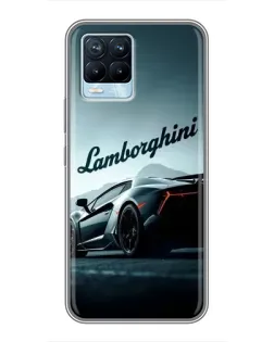 Чохол для Realme 8 з картинкою «Класичний Lamborghini надпис» Чохол для Realme 8 з картинкою «Класичний Lamborghini надпис»