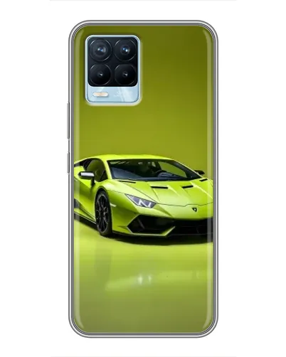 Чохол для Realme 8 з картинкою «Салатовий Lamborghini Huracan» Чохол для Realme 8 з картинкою «Салатовий Lamborghini Huracan»