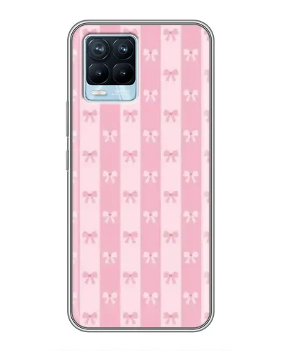 Чехол для Realme 8 с картинкой «Ретро лента»