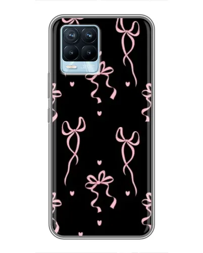 Чехол для Realme 8 с картинкой «Тонкие ленты»