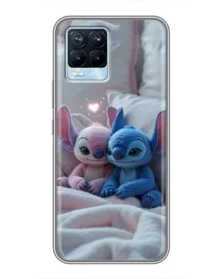 Чохол для Realme 8 з картинкою «Плюшеві Стіч Ангел» Чохол для Realme 8 з картинкою «Плюшеві Стіч Ангел»