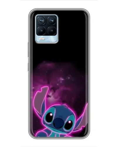 Чохол для Realme 8 з картинкою «Неоновий Stitch»