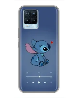 Чохол для Realme 8 з картинкою «Музичний Stitch» Чохол для Realme 8 з картинкою «Музичний Stitch»