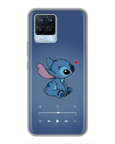 Чохол для Realme 8 з картинкою «Музичний Stitch»