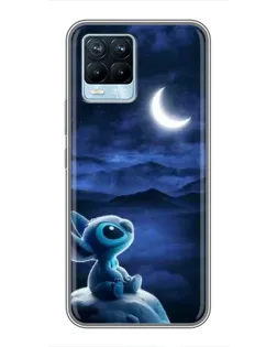 Чохол для Realme 8 з картинкою «Місячна ніч Стіча» Чохол для Realme 8 з картинкою «Місячна ніч Стіча»