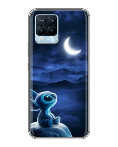 Чохол для Realme 8 з картинкою «Місячна ніч Стіча»