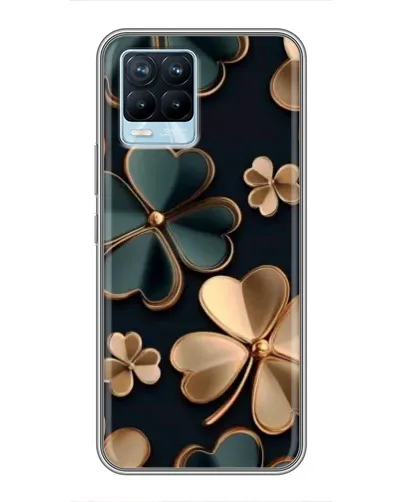 Чохол для Realme 8 з картинкою «Конюшина в золоті»