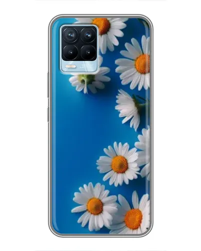 Чохол для Realme 8 з картинкою «Білосніжні маргаритки»