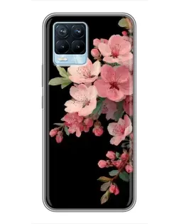 Чохол для Realme 8 з картинкою «Рожева гілка сакури» Чохол для Realme 8 з картинкою «Рожева гілка сакури»
