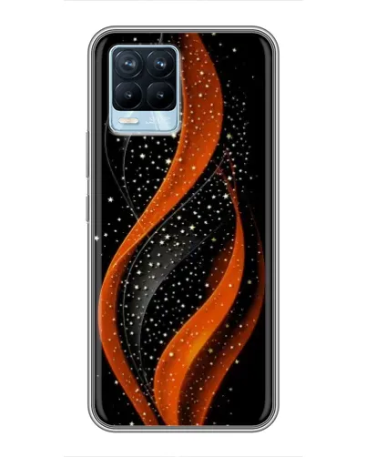 Чохол для Realme 8 з картинкою «Вогняна зоряна хвиля»