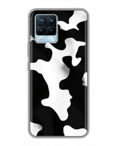 Чохол для Realme 8 з картинкою «Чорно-біла пляма»