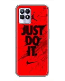 Чехол для Realme 8i с картинкой «Nike Just Do It»
