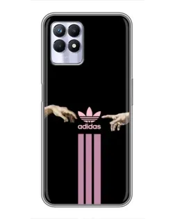 Чохол для Realme 8i з картинкою «Adidas Hands» Чохол для Realme 8i з картинкою «Adidas Hands»