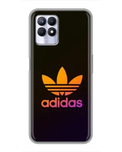 Чехол для Realme 8i с картинкой «Градиент Adidas»