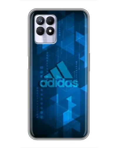 Чехол для Realme 8i с картинкой «Adidas Sport Art»