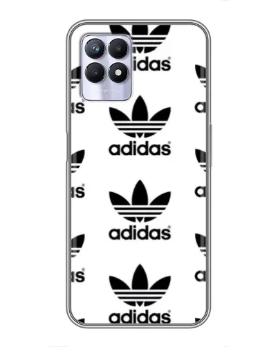 Чехол для Realme 8i с картинкой «Adidas Pattern»