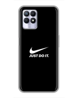Чохол для Realme 8i з картинкою «Мінімалізм від Nike»