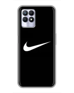 Чохол для Realme 8i з картинкою «Мінімалістичний Найк»