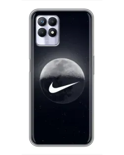 Чохол для Realme 8i з картинкою «Nike у стилі графіті»
