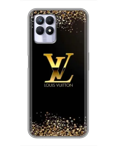 Чехол для Realme 8i с картинкой «LV — золотые искры» Чехол для Realme 8i с картинкой «LV — золотые искры»