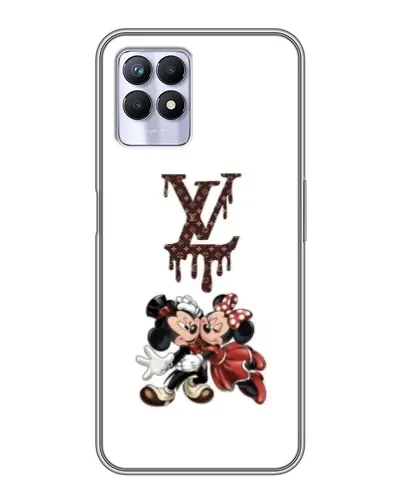 Чехол для Realme 8i с картинкой «LV и Микки Маус» Чехол для Realme 8i с картинкой «LV и Микки Маус»