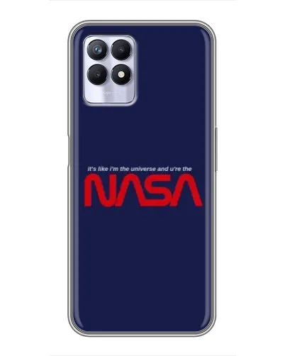 Чехол для Realme 8i с картинкой «NASA — глубокий космос»
