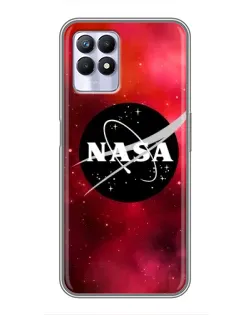 Чохол для Realme 8i з картинкою «NASA — червона туманність»