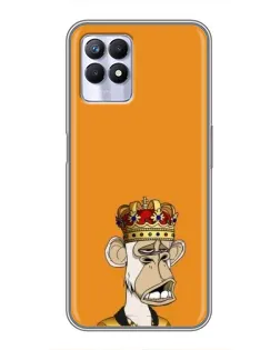 Чохол для Realme 8i з картинкою «Золота мавпа Bored Ape»