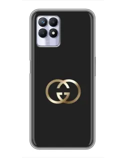 Чехол для Realme 8i с картинкой «Минимализм Gucci»