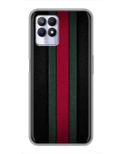 Чехол для Realme 8i с картинкой «Gucci — неоновая линия»