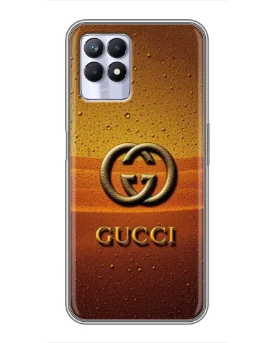 Чехол для Realme 8i с картинкой «Gucci — солнечный градиент» Чехол для Realme 8i с картинкой «Gucci — солнечный градиент»