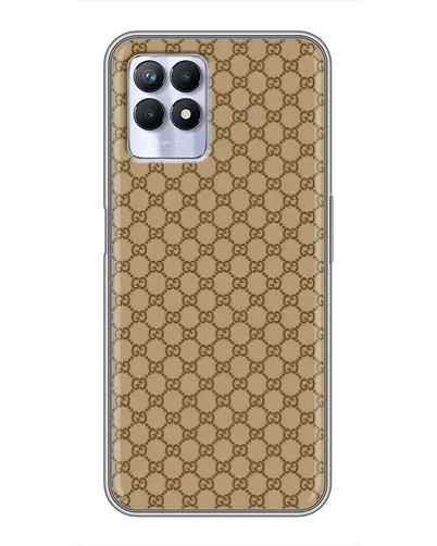 Чехол для Realme 8i с картинкой «Gucci — классический беж» Чехол для Realme 8i с картинкой «Gucci — классический беж»