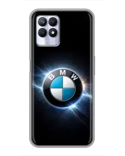 Чохол для Realme 8i з картинкою «BMW — неонове сяйво» Чохол для Realme 8i з картинкою «BMW — неонове сяйво»