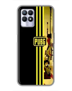 Чохол для Realme 8i з картинкою «PUBG — камуфляжний шолом» Чохол для Realme 8i з картинкою «PUBG — камуфляжний шолом»