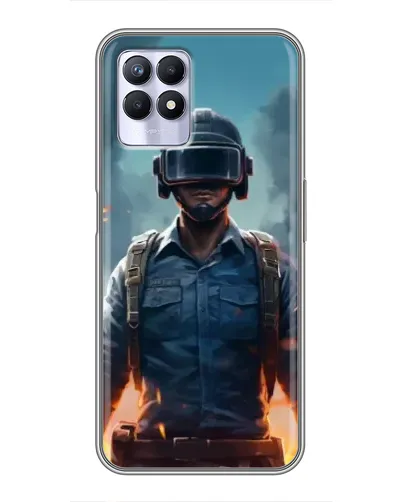 Чохол для Realme 8i з картинкою «PUBG — реалістичний герой» Чохол для Realme 8i з картинкою «PUBG — реалістичний герой»