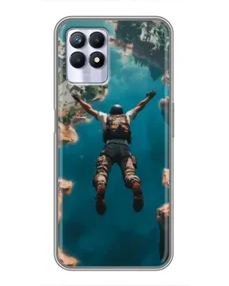 Чохол для Realme 8i з картинкою «PUBG — вільне падіння»